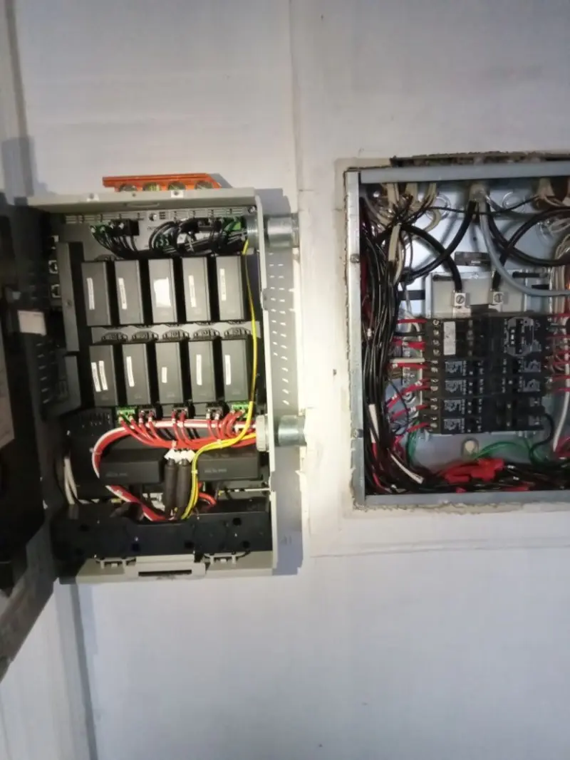 Electrical panel upgrade completed for Electrical Inspection in Diboll